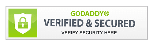 GoDaddy SSL certification badge